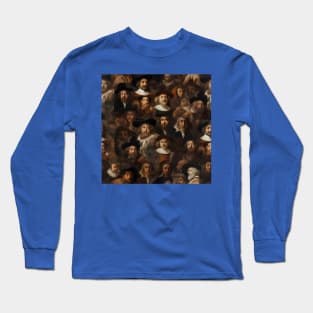 Rembrandt Paintings Mashup Long Sleeve T-Shirt